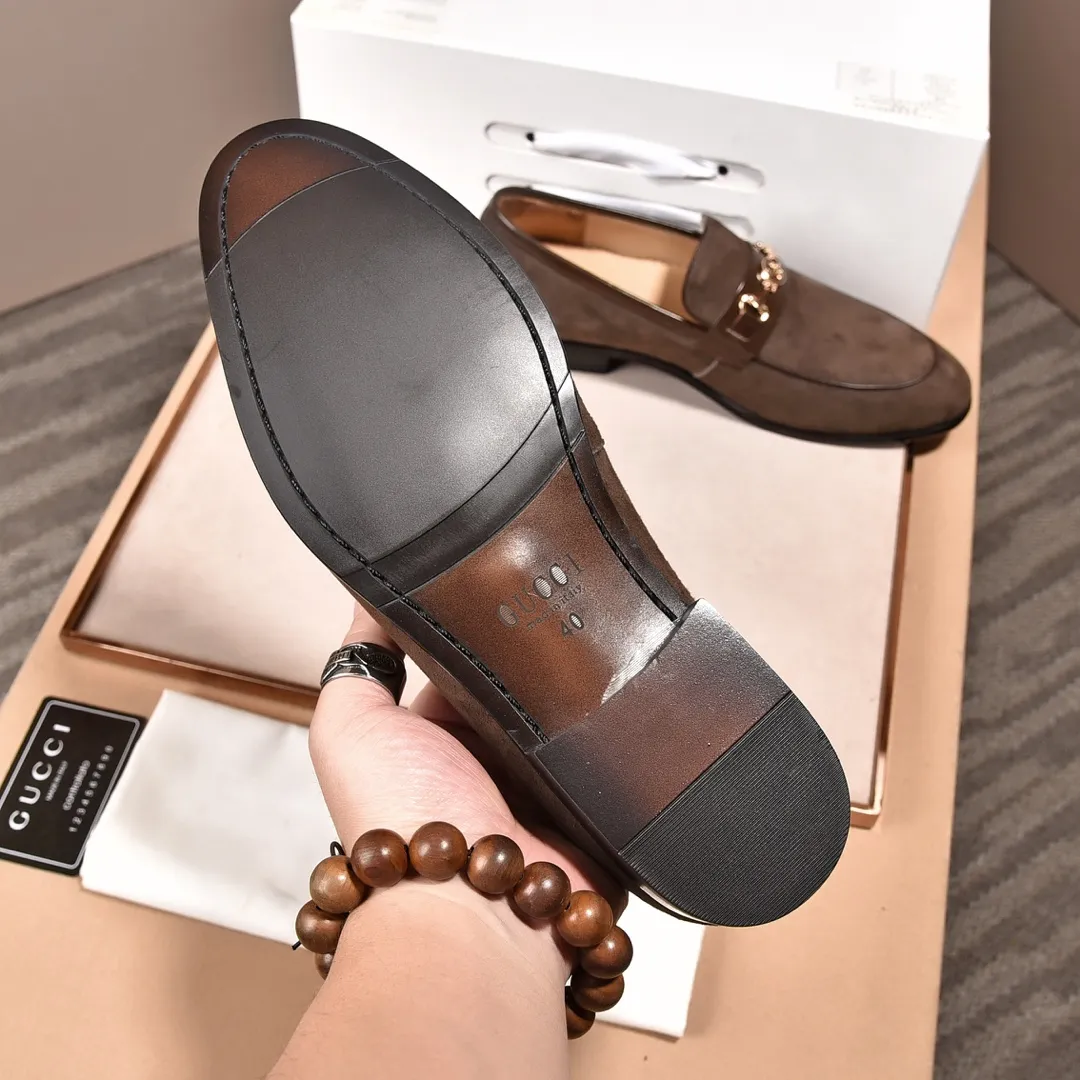 Men's shoes💰540📛📛Original (water-dyed cowhide) Gucci GUCCI official website formal shoes🌀 Italian🇮🇹imported cowhide➕top imported water-dyed cowhide lining💋Finely handmade original bottom, the real thing looks better when photographed in person Standard size 38-44